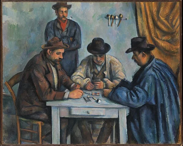 The Card Players · Paul Cézanne